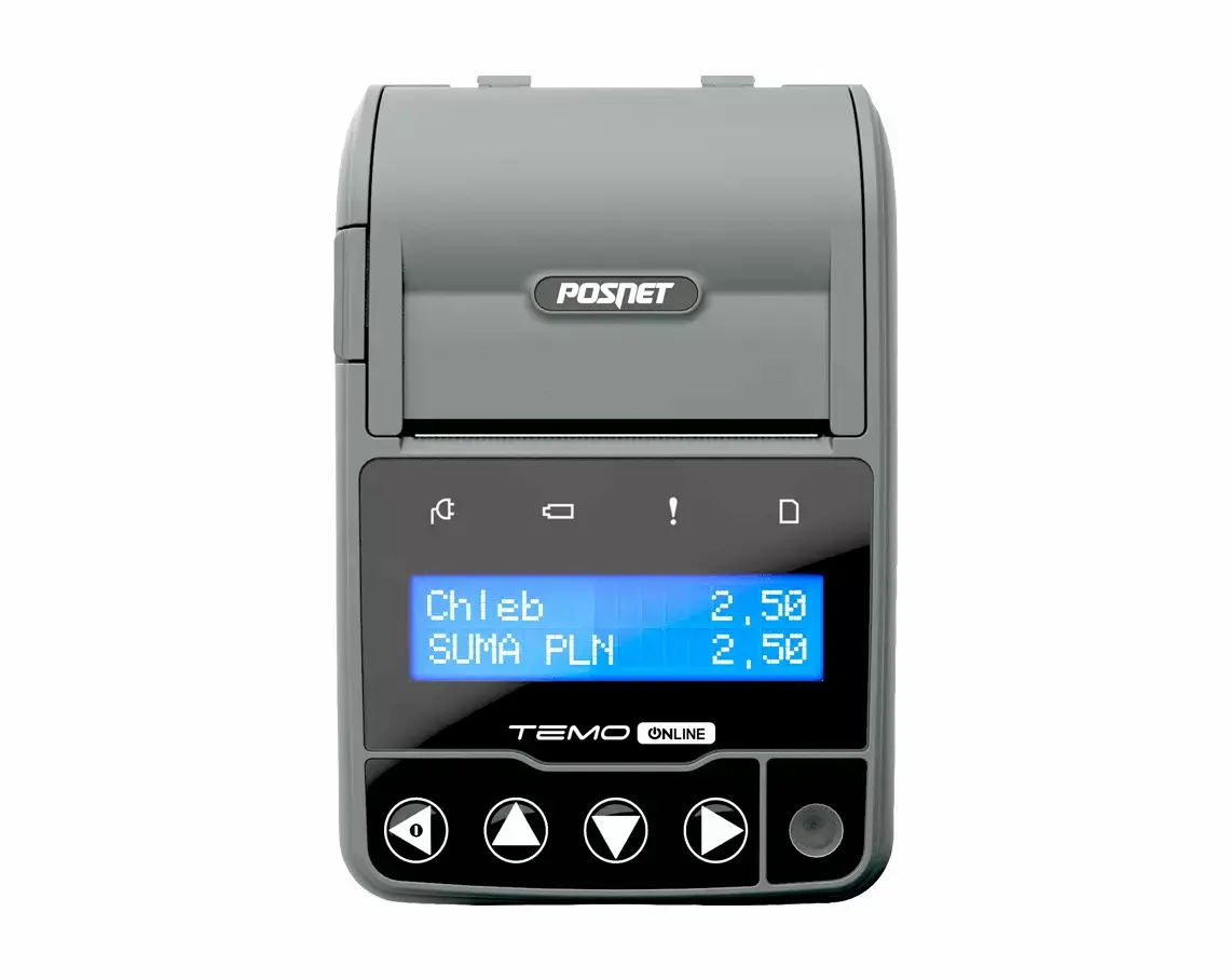  Posnet Temo Online
Der Posnet Temo-Drucker ist das kleinste auf dem polnischen Markt erhältliche O
