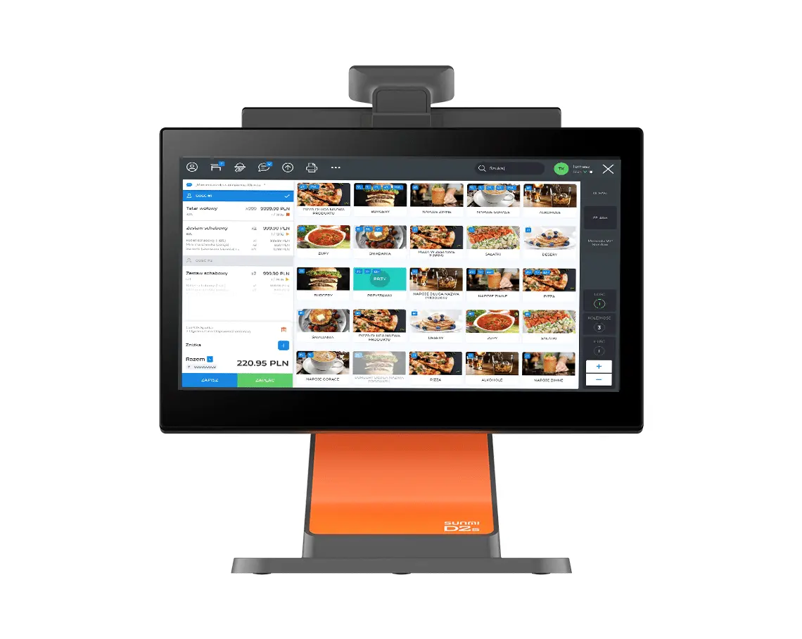  Sunmi T2s Lite
The Sunmi D2s Lite POS terminal is a device operating on the Android 11 (1st genera