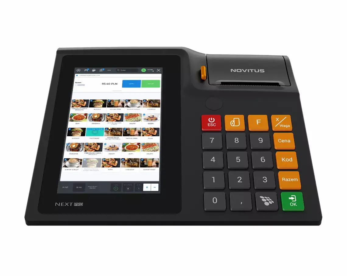  Novitus Next Pro Fiskalkasse
Novitus Next PRO ist eine moderne und funktionelle Registrierkass
