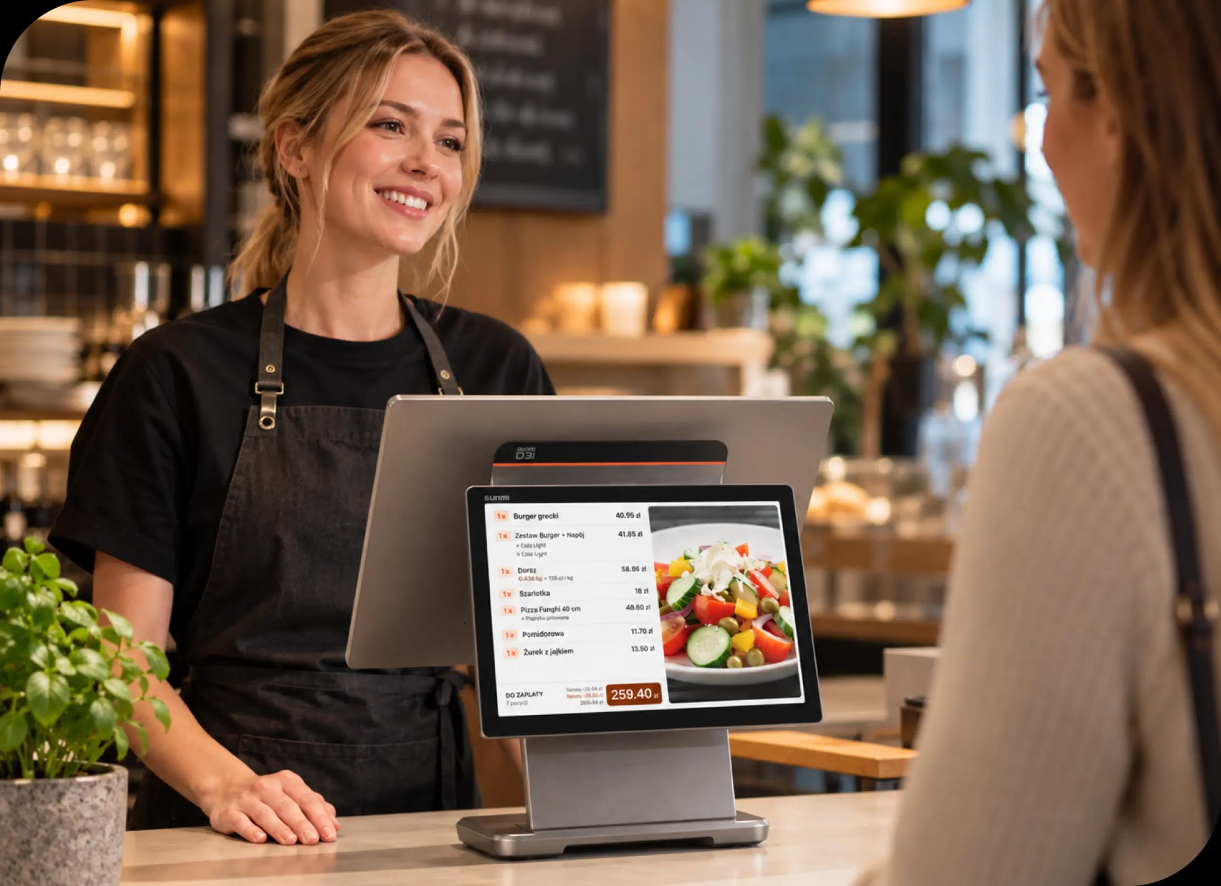  Customer Display - zeigen Sie Ihren Gästen mehr. 
Bieten Sie Ihren Gästen einen **klaren Überb