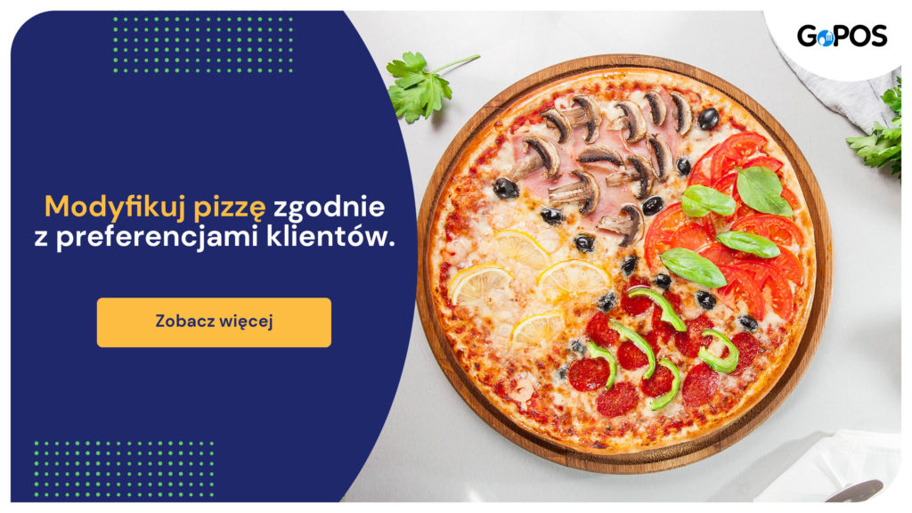 pizza z dodatkami