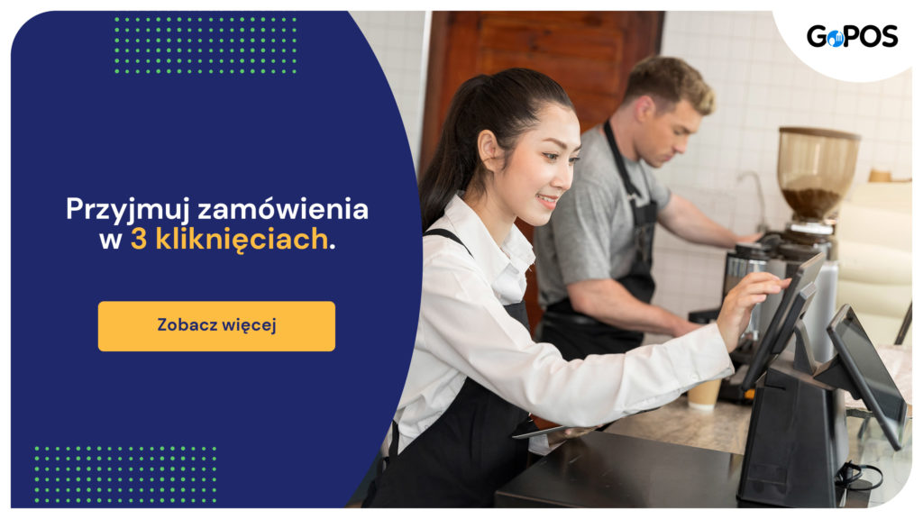 baristka przy POS