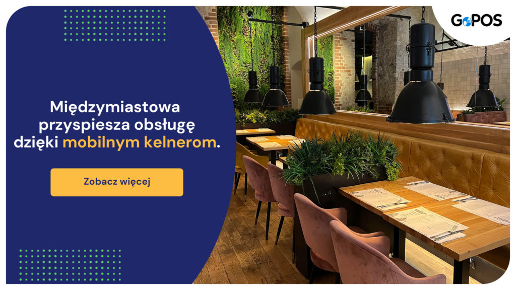 wnętrze restauracji Międzymiastowa