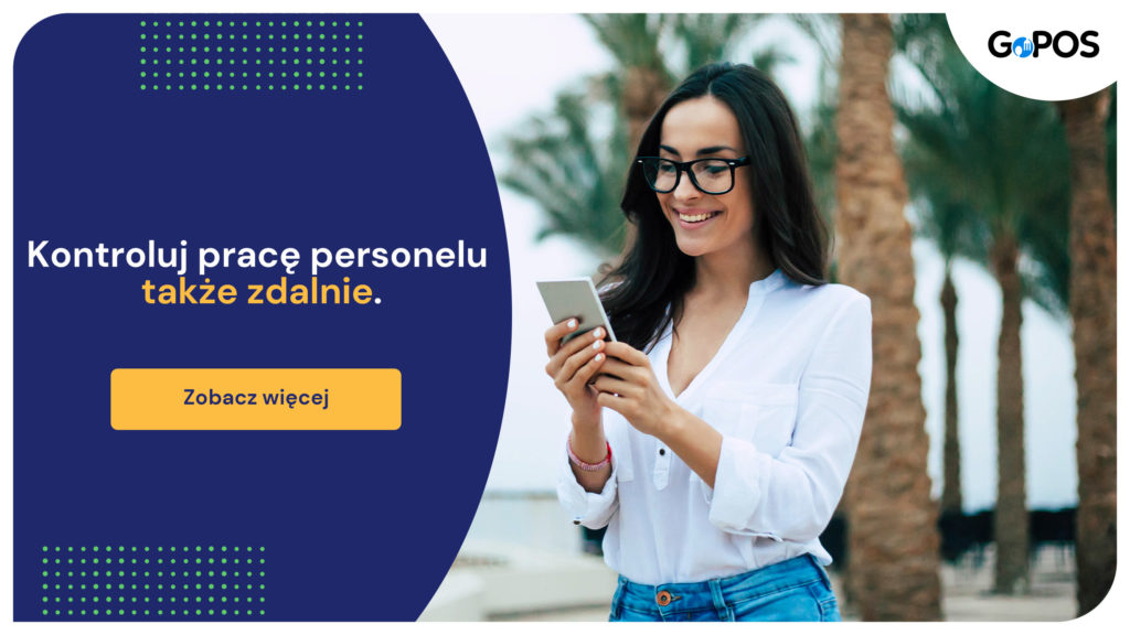 managerka z telefonem