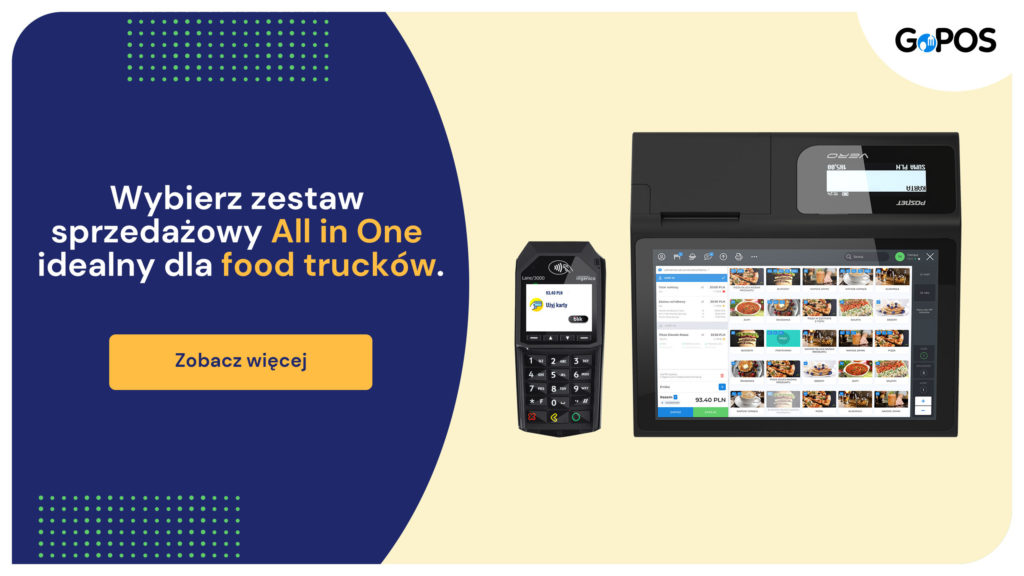 Vero i terminal płatniczy dla food trucka