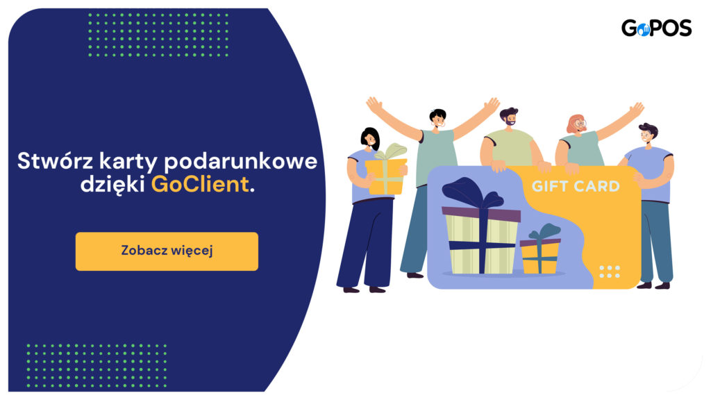 klienci z kartą podarunkową