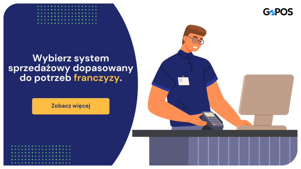 sprzedawca przy pos