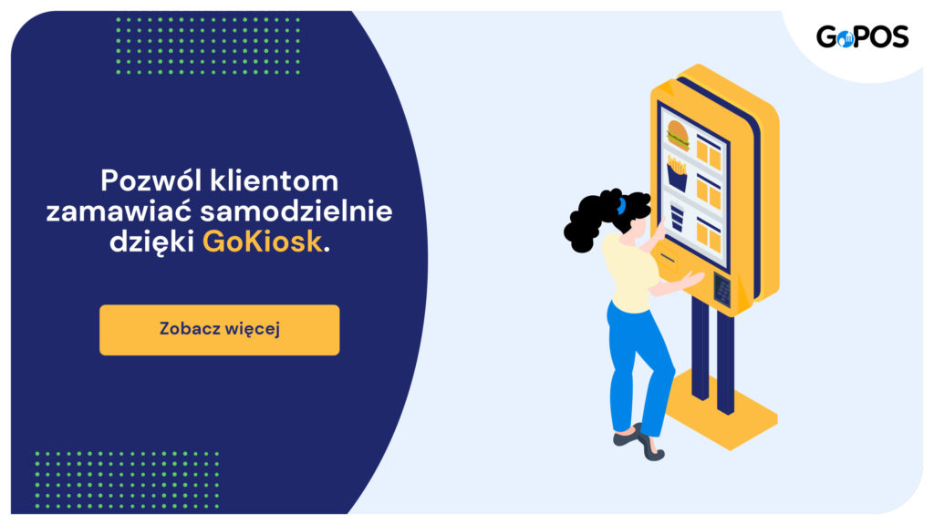 klientka przy kiosku