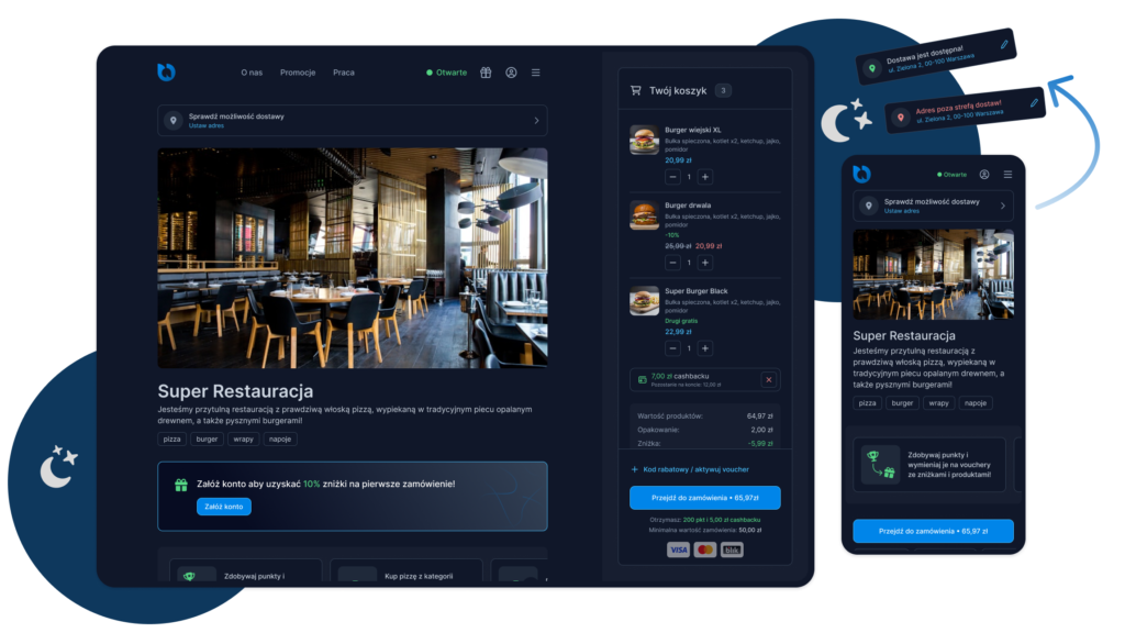 dark mode aplikacji
