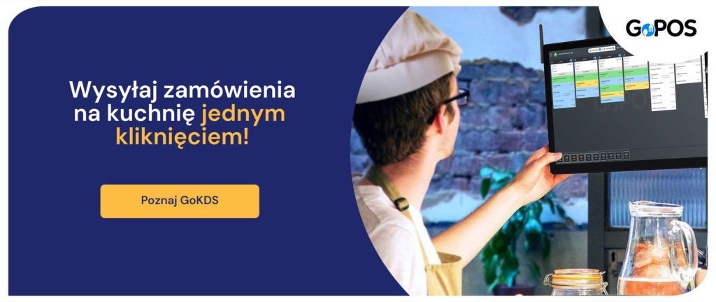 Wysyłaj zamówienia na kuchnię jednym kliknięciem - poznaj GoKDS