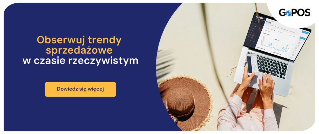 Obserwuj trendy sprzedażowe w czasie rzeczywistym
