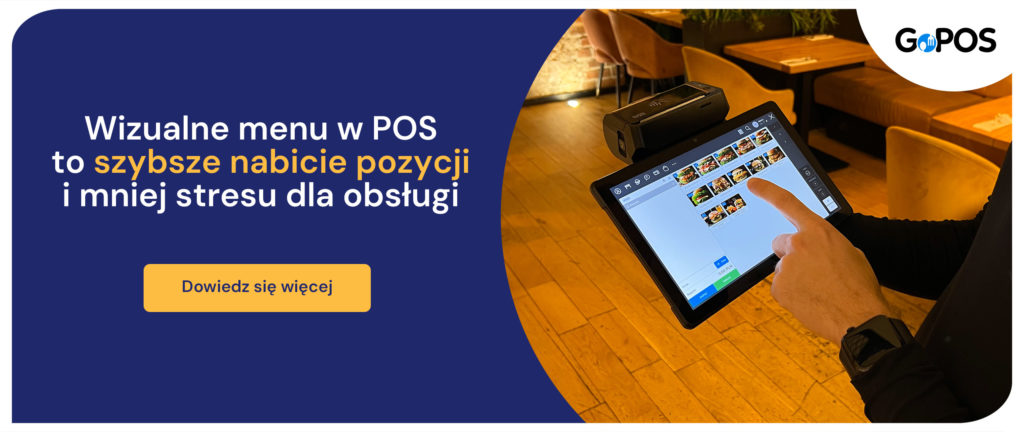 Wizualne menu w POS to szybsze nabicie pozycji i mniej stresu dla obsługi