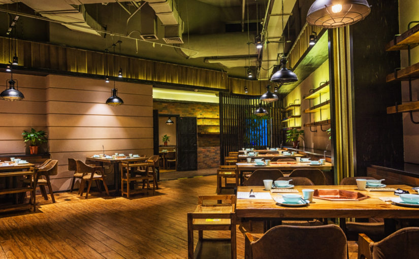 Wystrój lokalu gastronomicznego