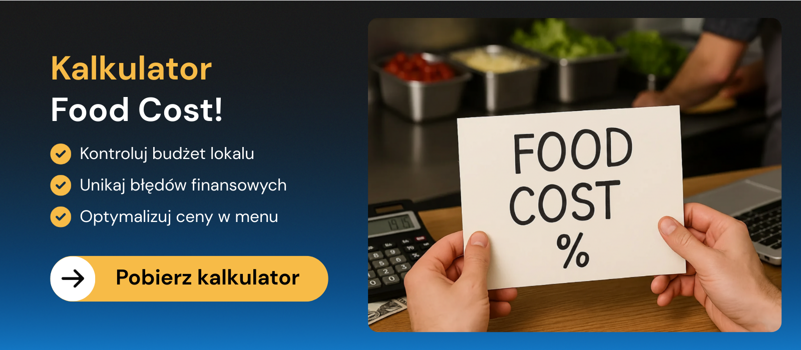 Oblicz koszty, kontroluj wydatki