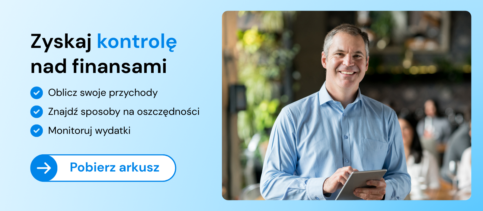 Zyskaj kontrolę nad finansami
